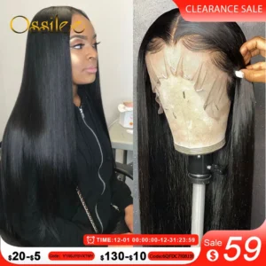 Long Wigs, Pre Cut Lace Wig, Transparent 13x4/13x6 Closure