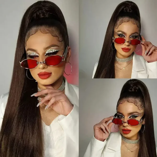 Long Wigs, Ponytail Synthetic Hair Extensions, 24 Inch Hairpiece - Image 6