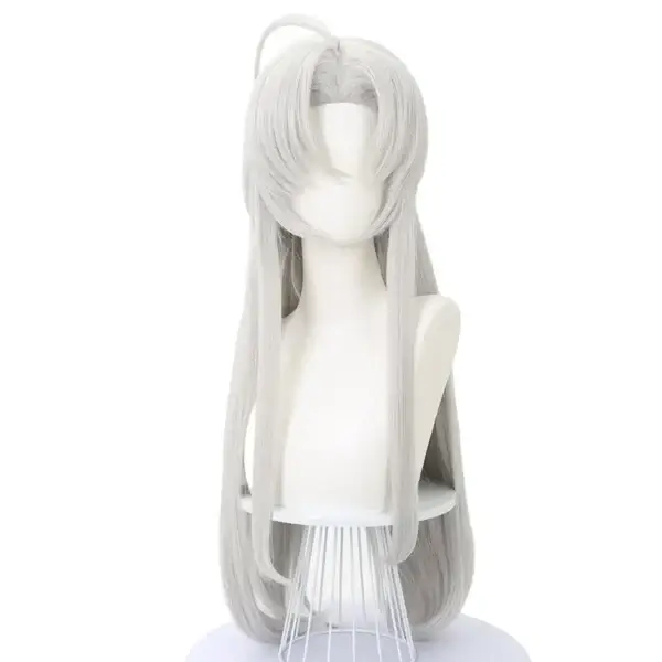 Long White Hair Wig Carlotta Cosplay Halloween Prop - Image 2