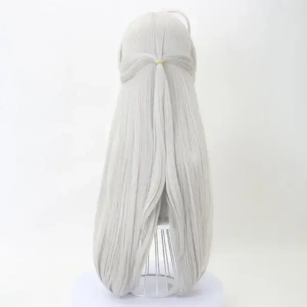 Long White Hair Wig Carlotta Cosplay Halloween Prop - Image 4