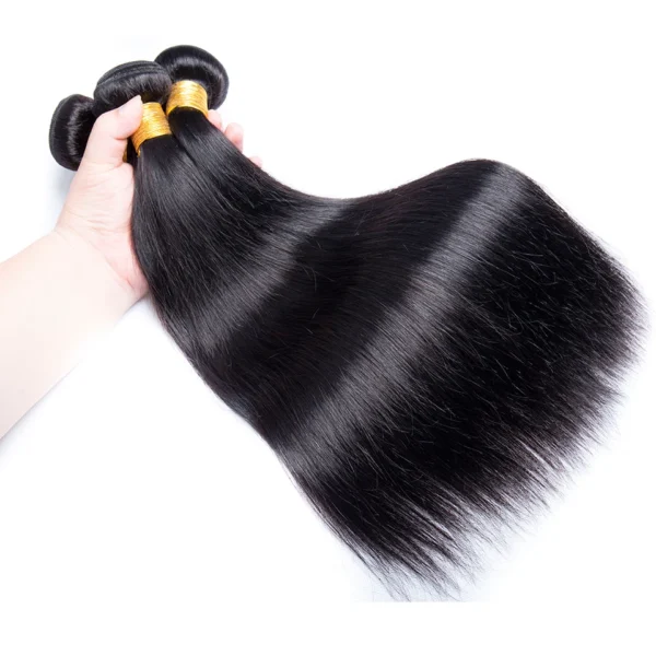 Long Wigs 12A Grade 100% Human Hair Straight Bundles 30 Inch - Image 3