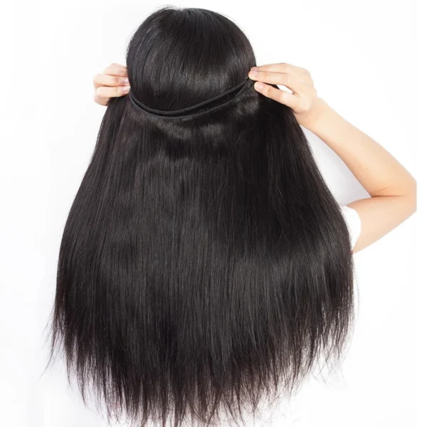Long Wigs 12A Grade 100% Human Hair Straight Bundles 30 Inch - Image 5